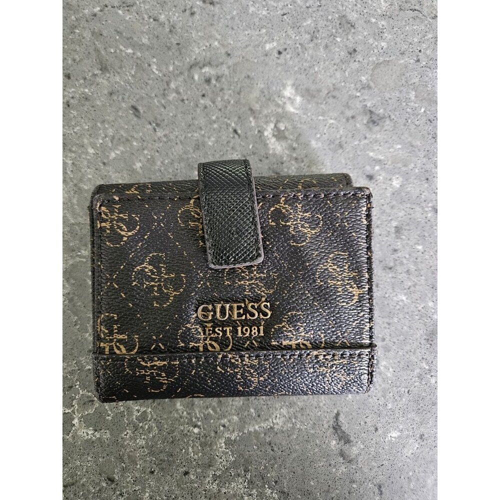 Guess Cordelia Petite Trifold Brown Wallet